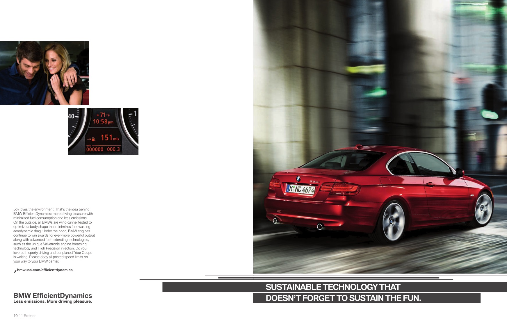 2011 BMW 3-Series Coupe Brochure Page 10